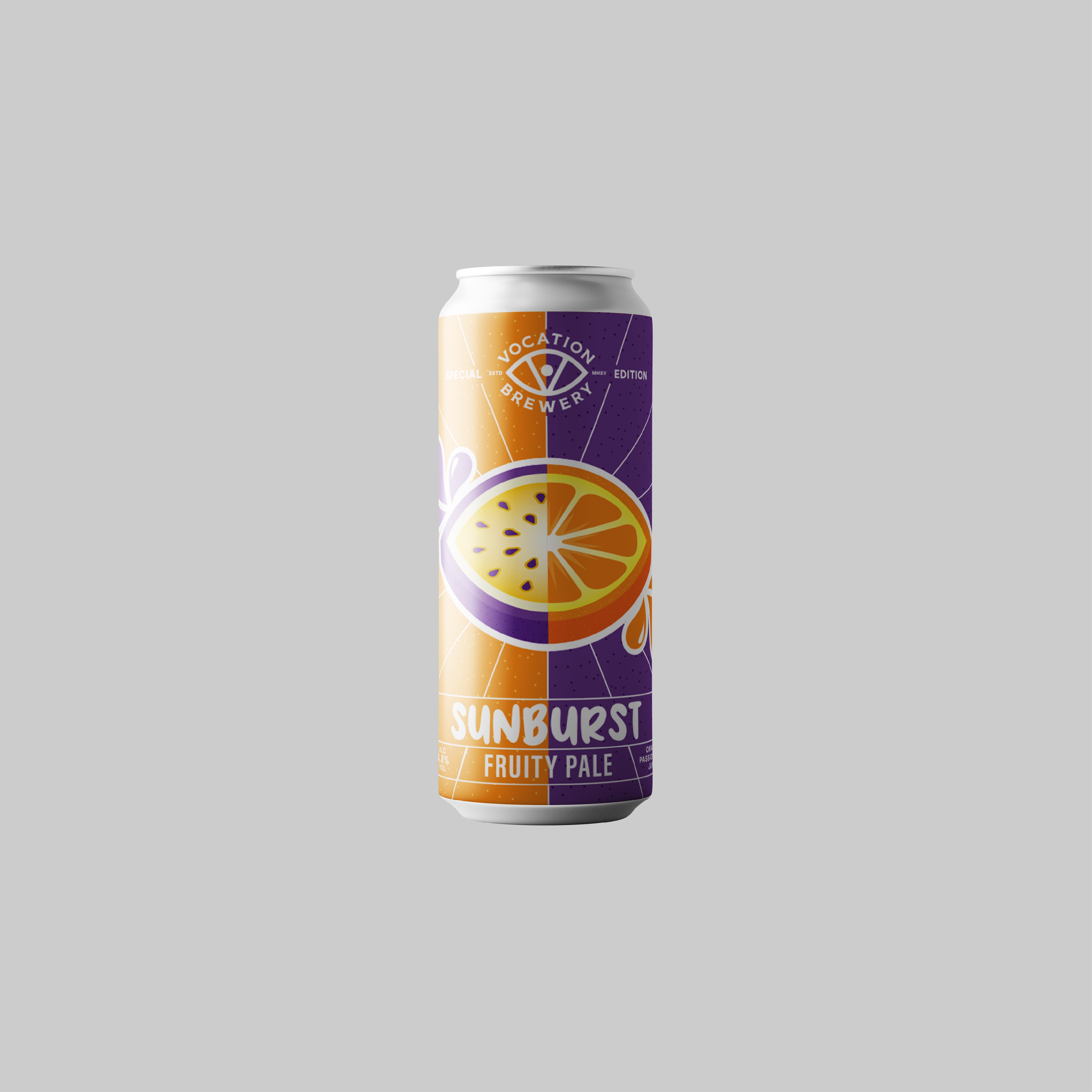 Vocation Sunburst Fruity Pale Ale Can 440ml 4.8% - Time2Drink